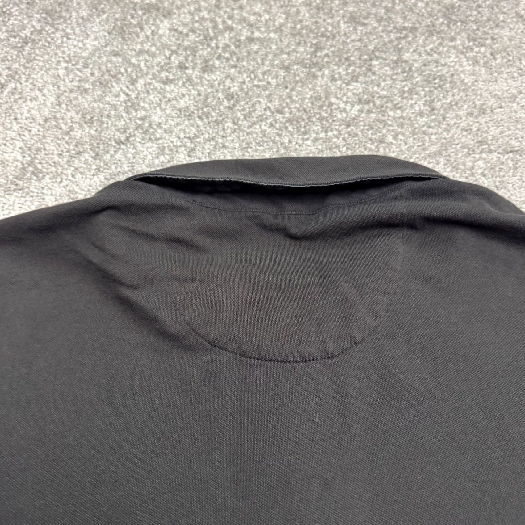 Van Heusen Van Heusen Polo Shirt Men 4XL Tall Black Short Sleeve Cotton Blend Preppy Casual Shirt Size US XXL / EU 58 / 5 - 3 Thumbnail