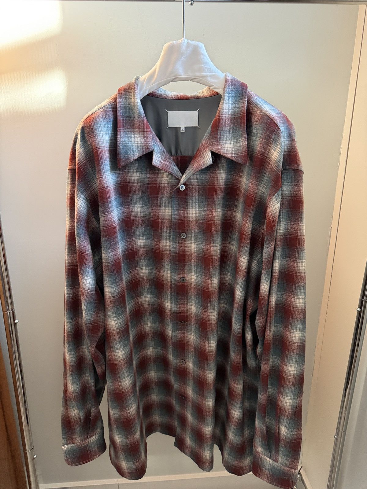 Maison Margiela × Pendleton Oversized Pendleton Shirt Size US L / EU 52-54 / 3 - 1 Thumbnail