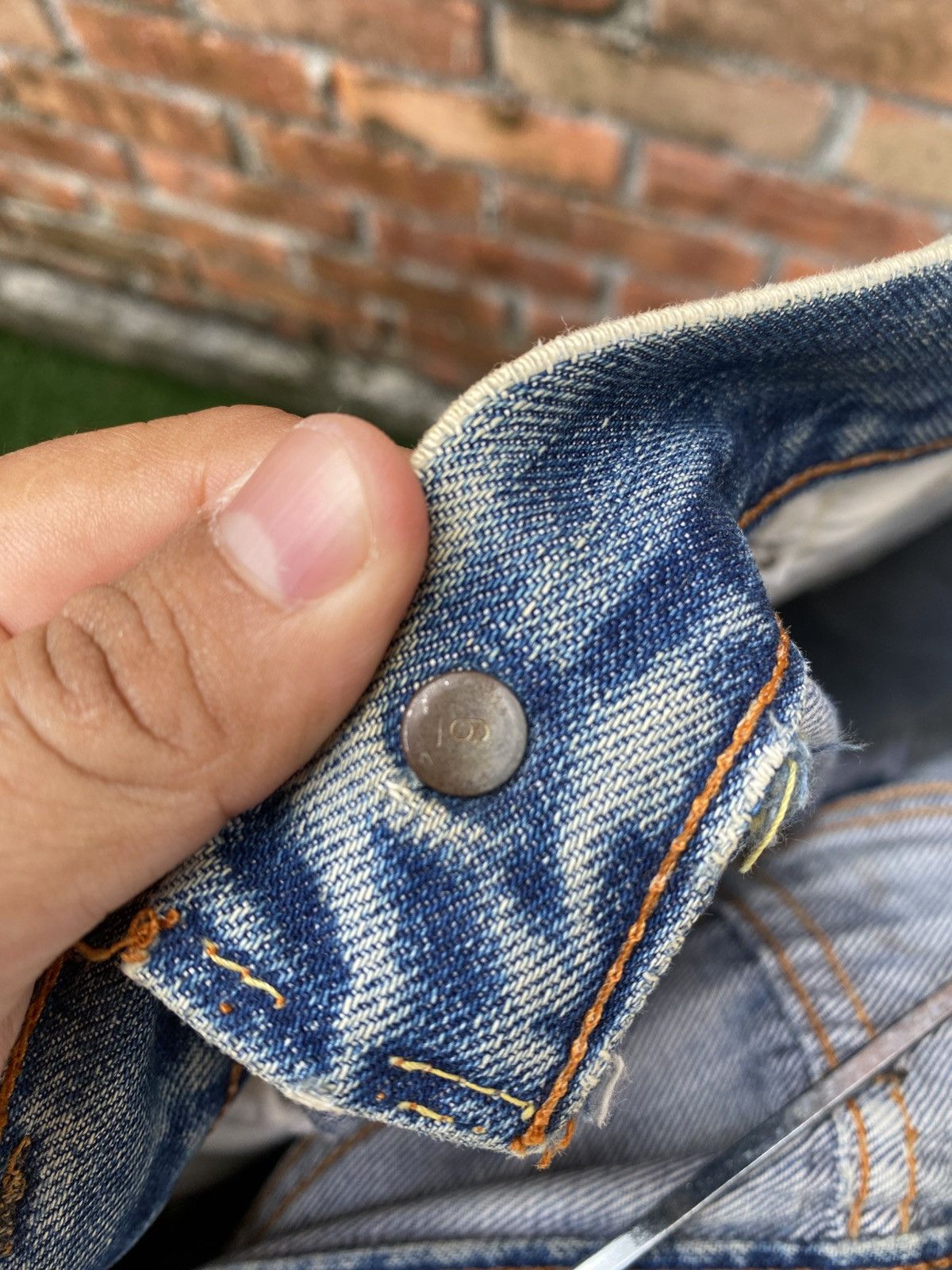 Levi's Vintage Clothing W36x28 true Vintage levi's redline big E repaired Size US 36 / EU 52 - 11 Thumbnail
