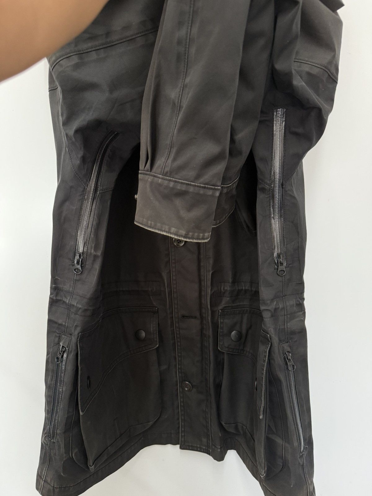 SAGE DE CRET TRAJET × BEAMS+ × GORE-TEX GorpCore🔥 Sage De Cret Beams Distress Goretex Outdoor Jacket