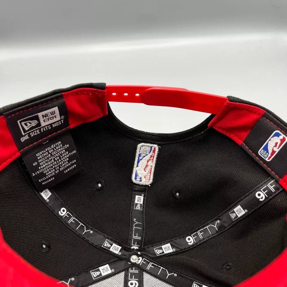 New Era Chicago Bulls Hat Men 9Fifty New Era NBA Snap Back Cap New Size ONE SIZE - 5 Thumbnail