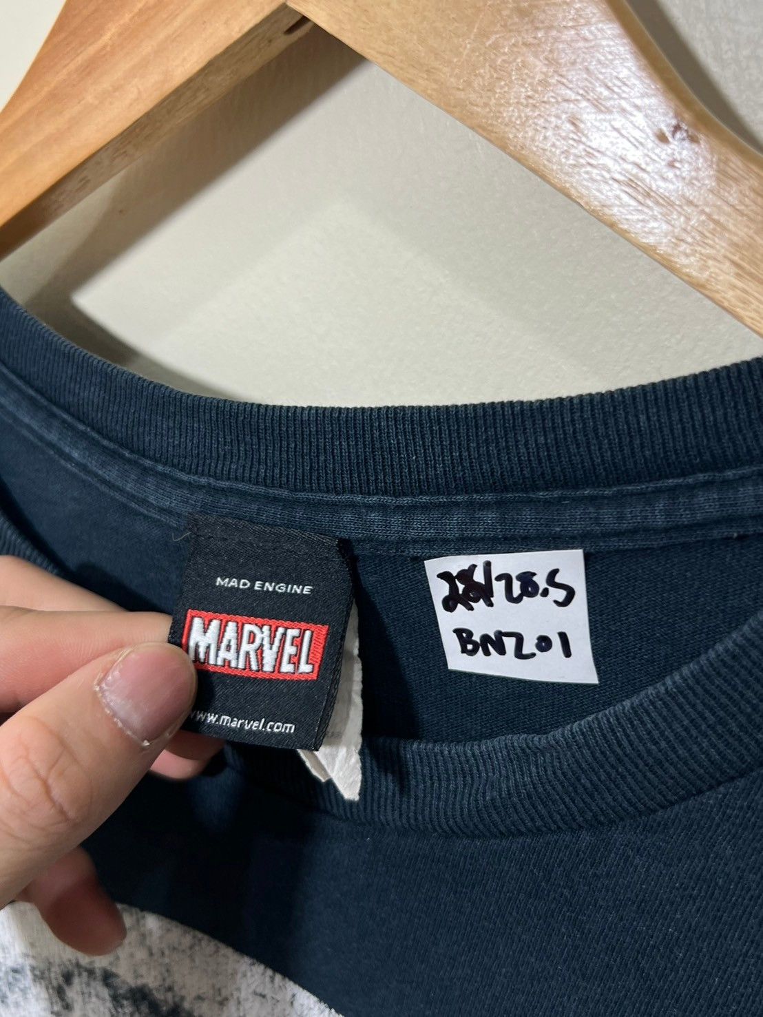 Marvel Comics × Vintage Vintage The Punisher Marvel shirt bnz01 Size US L / EU 52-54 / 3 - 8 Thumbnail