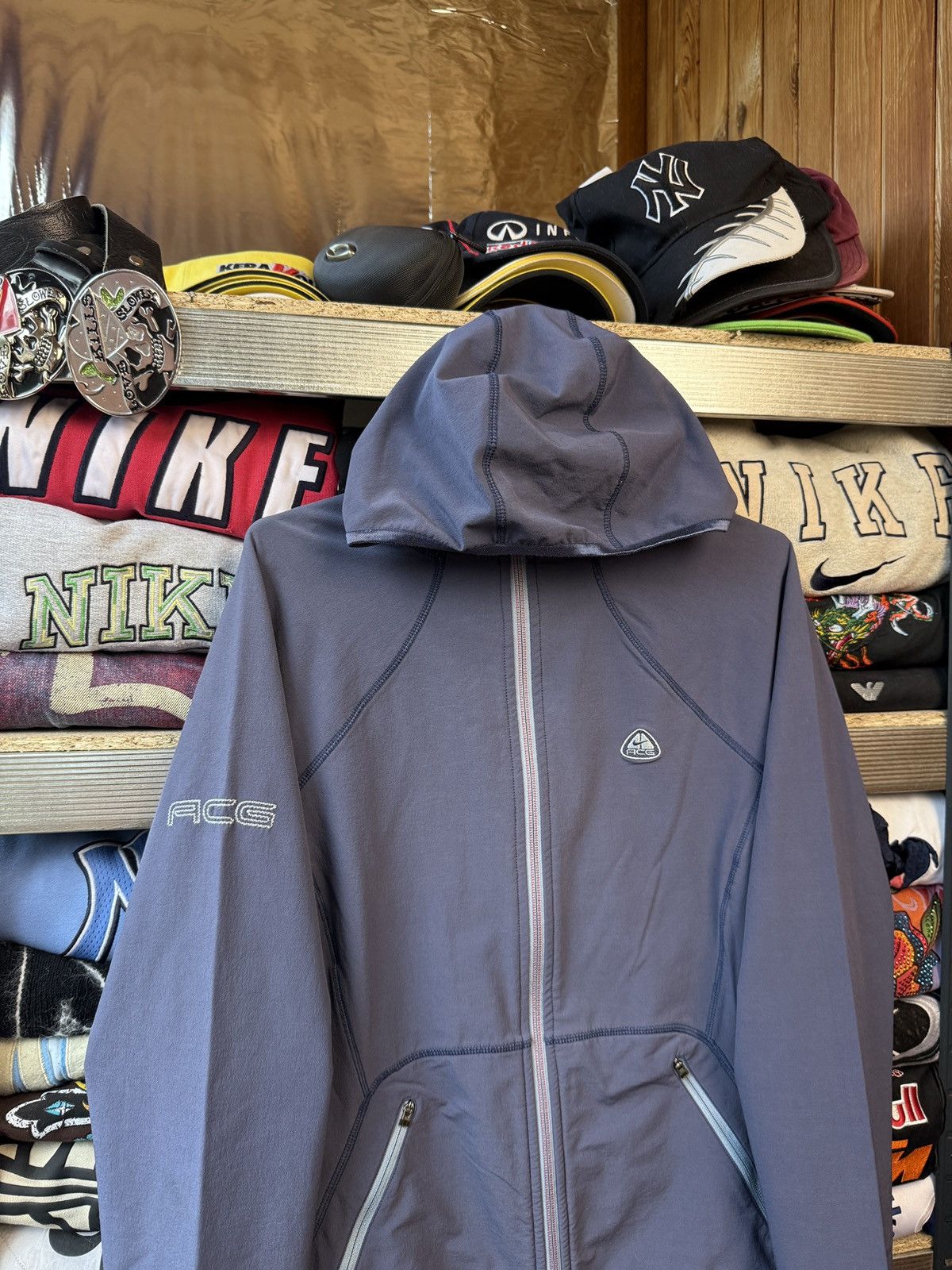 Nike Vintage Nike ACG Light Jacket Size L / US 10 / IT 46 - 3 Thumbnail