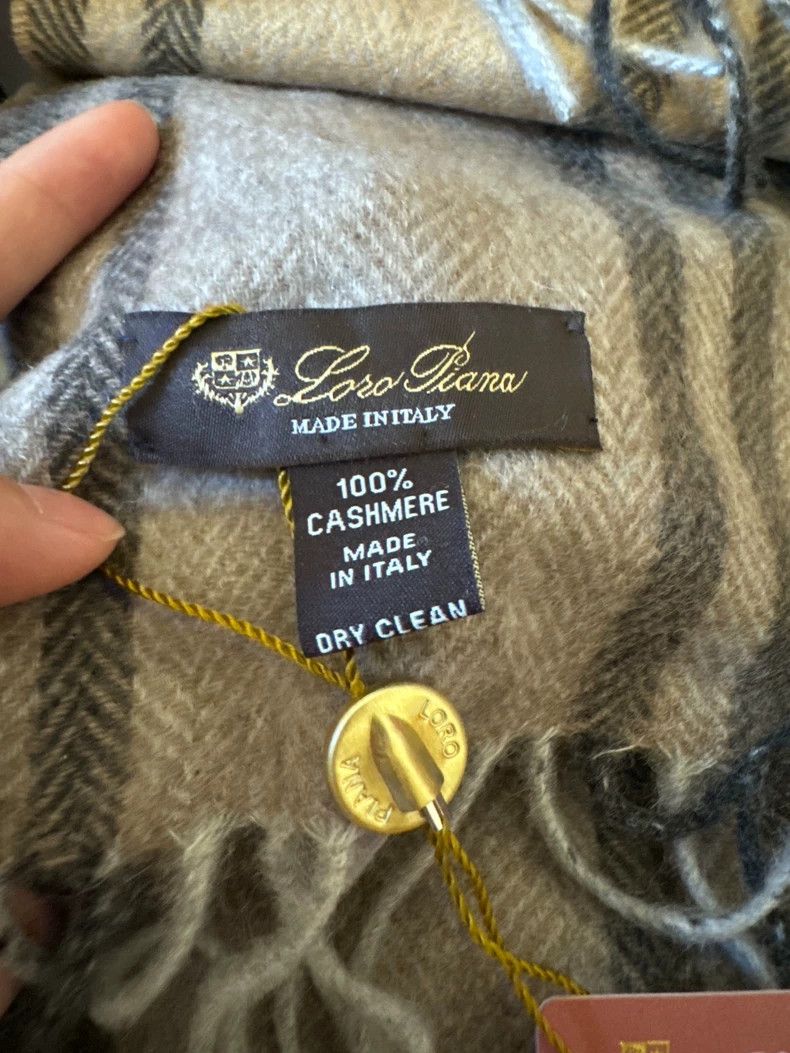 Loro Piana LORO PIANA 100% cashmere scarf Size ONE SIZE - 5 Thumbnail