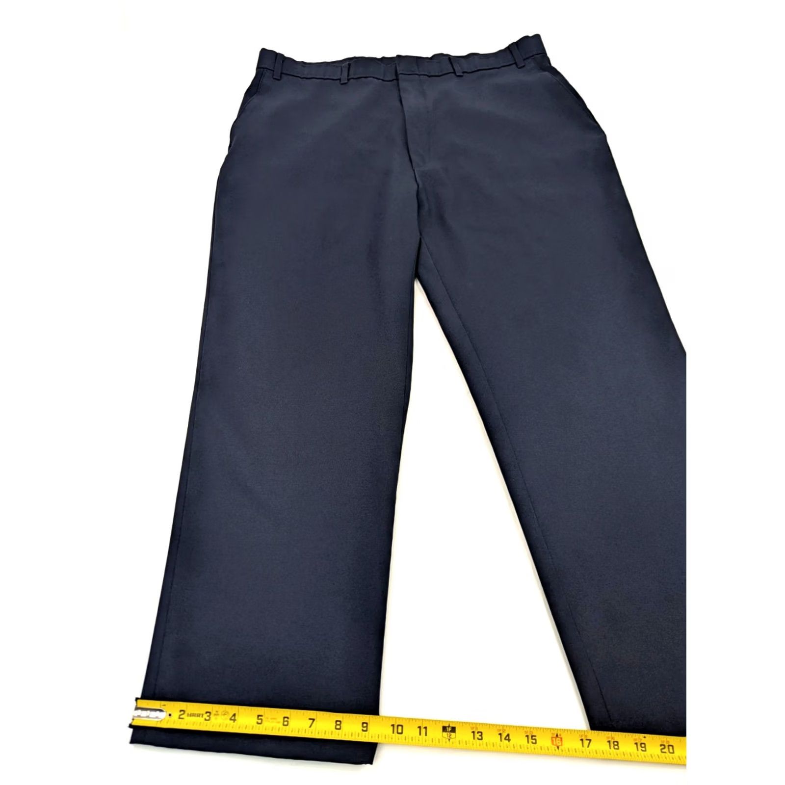 Levi's VINTAGE Levi's Action Slacks Pants Men 40x30 Navy Blue EUC Size US 40 / EU 56 - 2 Thumbnail