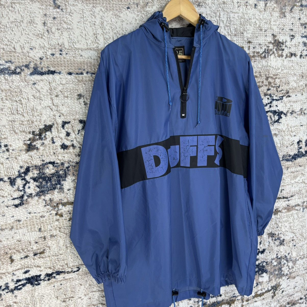 Vintage Vintage 90s DUFFS Skateboards Half Zipper Windbreaker Jacket Size US XL / EU 56 / 4 - 5 Thumbnail