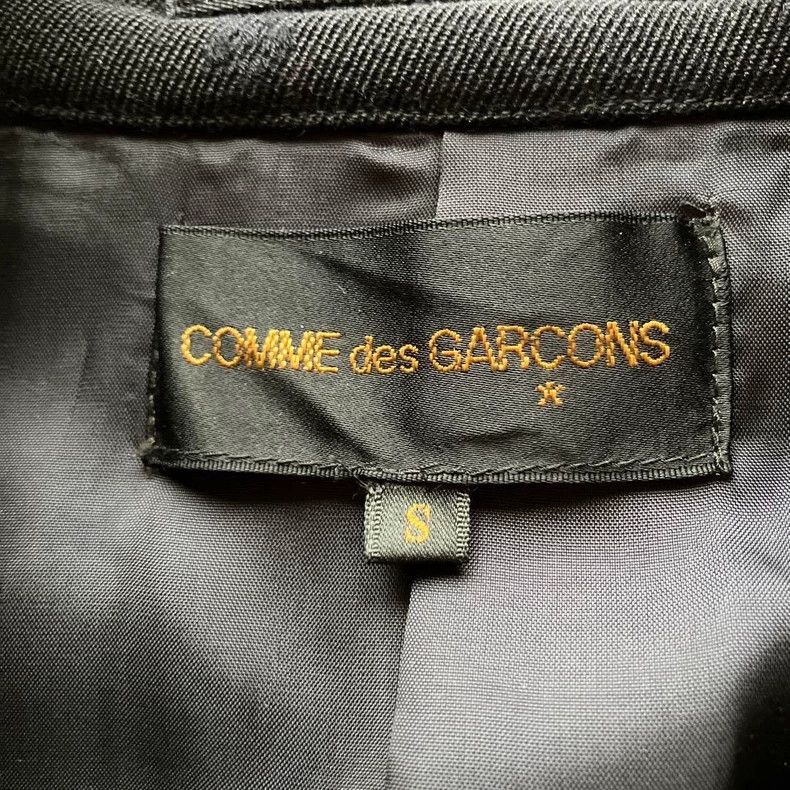 Comme des Garcons Comme Des Garcons Dark embroidered jacket with long pointe Size S / US 4 / IT 40 - 3 Thumbnail