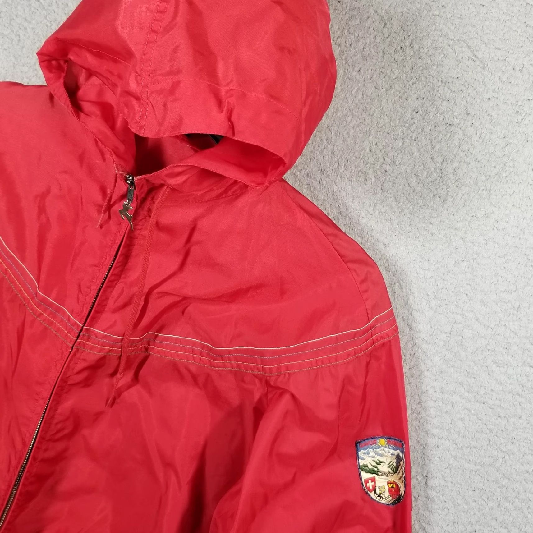 Vintage VINTAGE White Stag Jacket Mens M Windbreaker Davos Parsenn Red 80s Ski N/A Mens Size US M / EU 48-50 / 2 - 3 Thumbnail