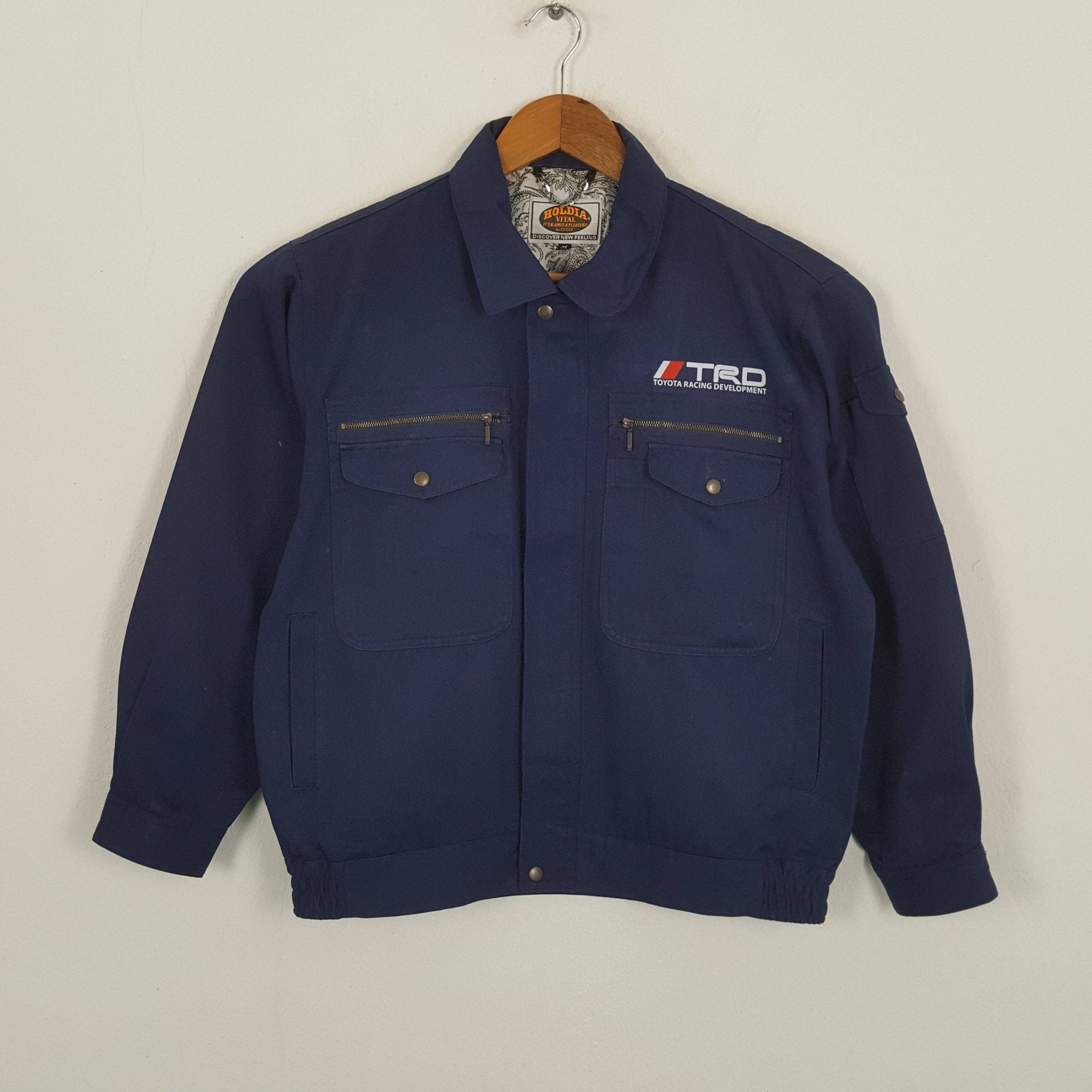 Japanese Brand × Vintage Vintage TRD TOYOTA RACING Japanese Custom Jacket Size US L / EU 52-54 / 3 - 3 Thumbnail