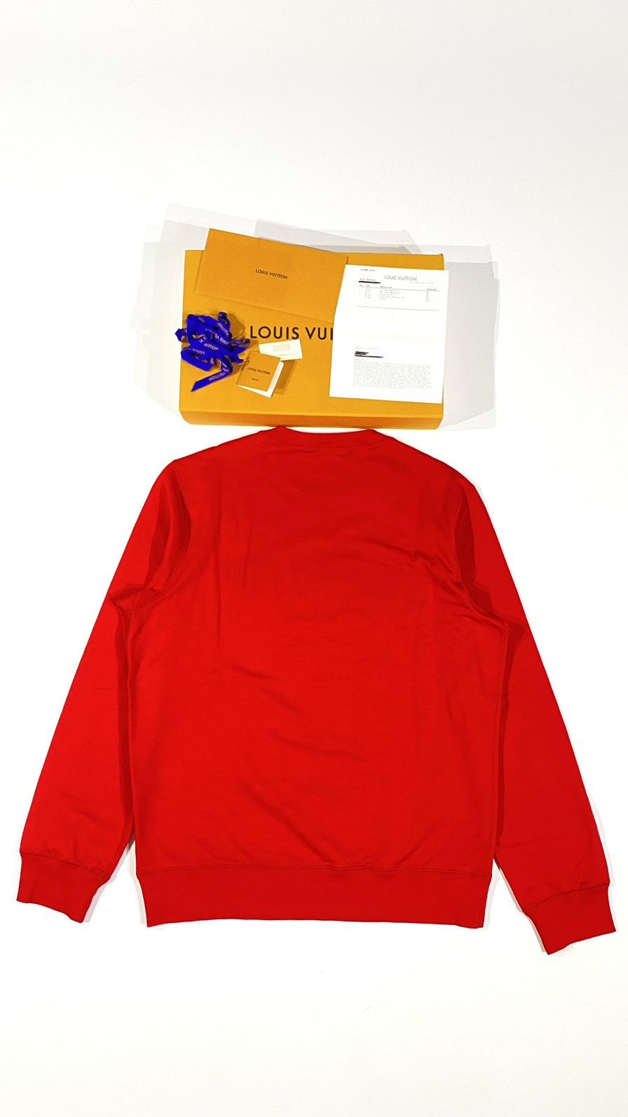 Louis Vuitton × Supreme LOUIS VUITTON X SUPREME XXL Arc Logo crew neck sweatshirt Size US XXL / EU 58 / 5 - 2 Thumbnail
