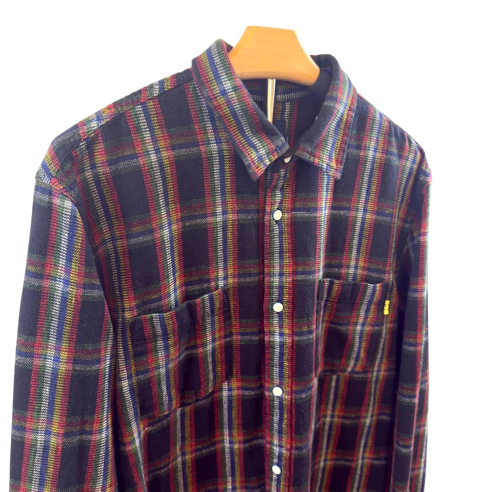 Scotch & Soda SCOTCH & SODA Relaxed Fit Woven Multicolor Long Sleeve Shirt Size US L / EU 52-54 / 3 - 2 Thumbnail
