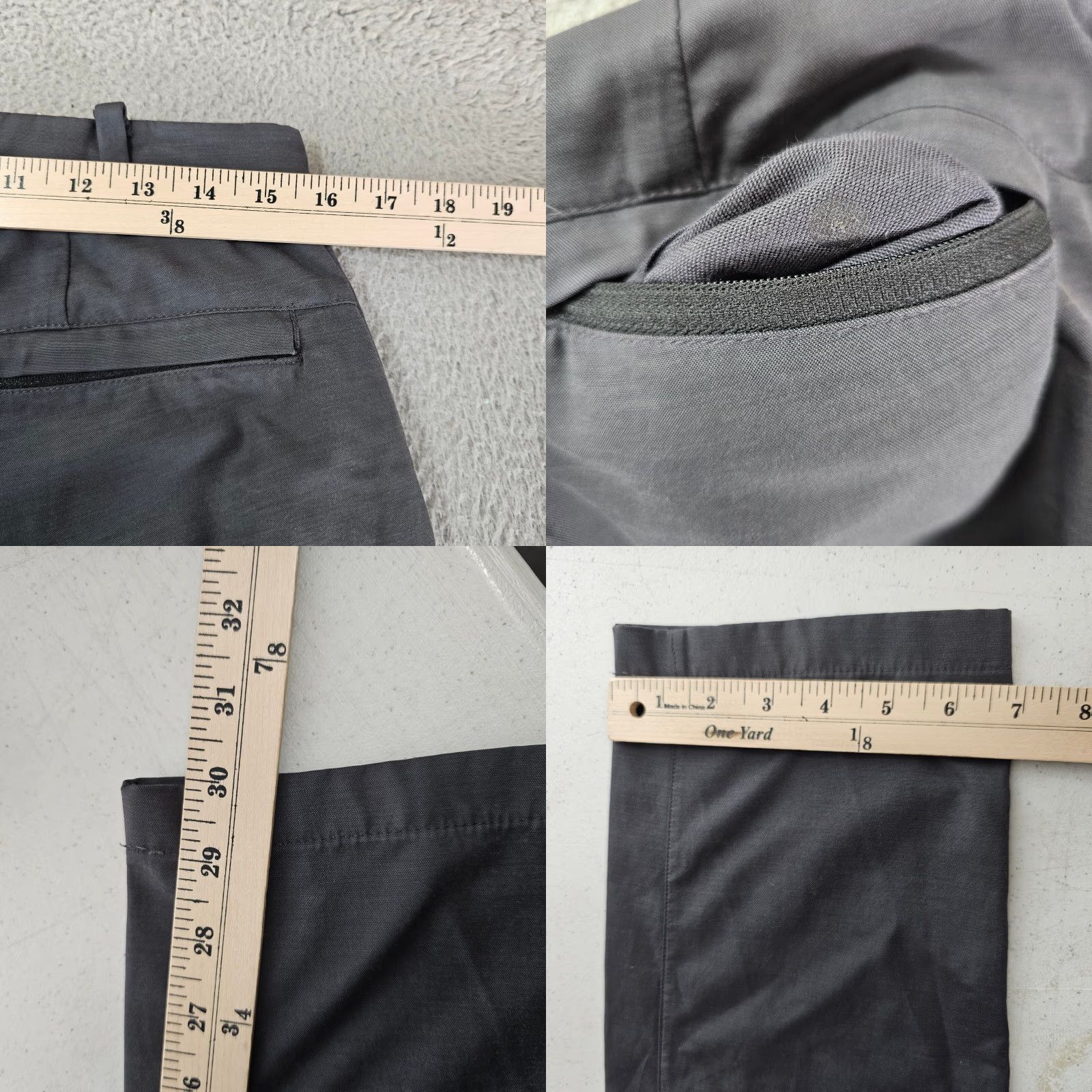 Lululemon Lululemon Pants Mens 32x30 Charcoal Gray Slimming Stretch Chino Casual Athleisure Size US 30 / EU 46 - 8 Thumbnail