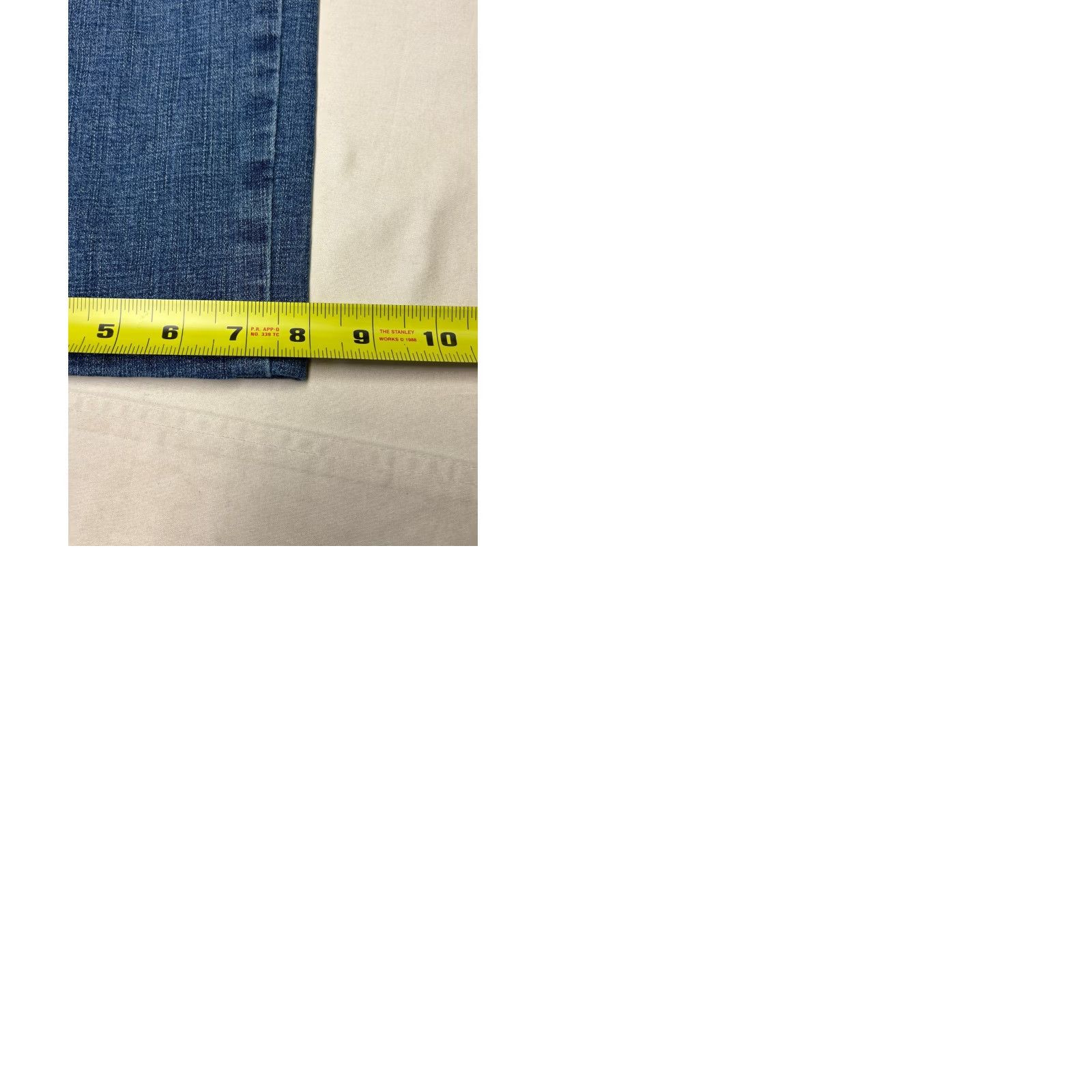 Lucky Brand Lucky Brand 410 Athletic Slim Jeans Mens 38x27 Blue Stretch Denim Medium Wash Straight 5-Pocket Modern Tailored Comfort Leather Patch Mens Size US 38 / EU 54 - 10 Thumbnail