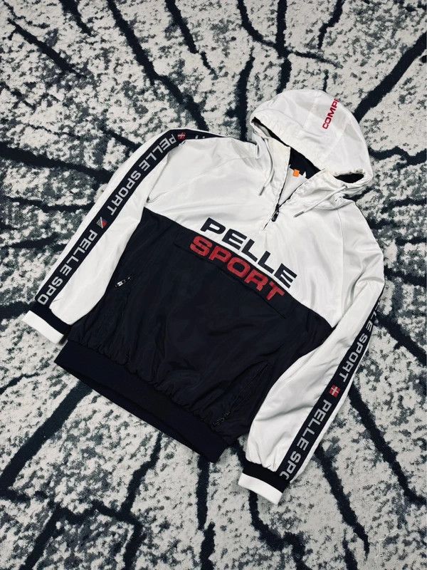 Pelle Pelle Pelle Pelle sport windbreaker jacket white black logo S Size US S / EU 44-46 / 1 - 2 Thumbnail