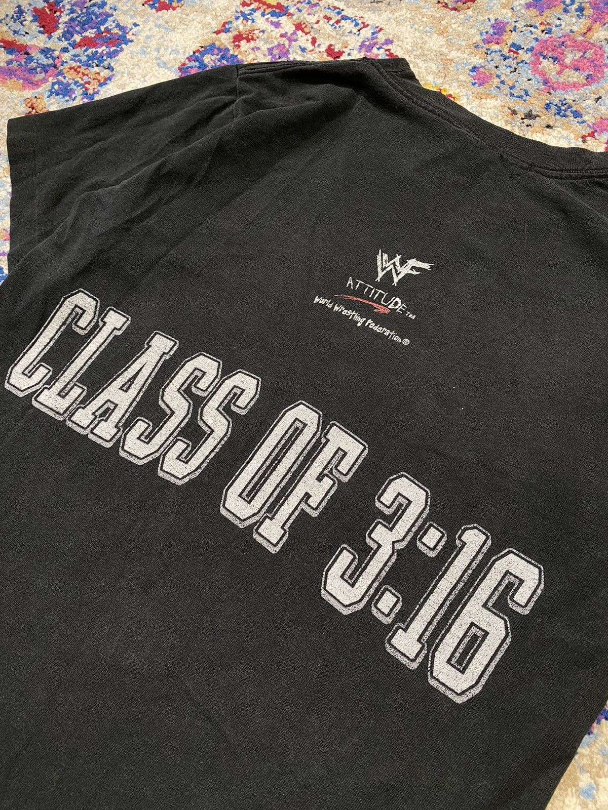 WWF 1998 WWF Stone Cold Steve Austin University Youth size Tees Size US XS / EU 42 / 0 - 5 Thumbnail