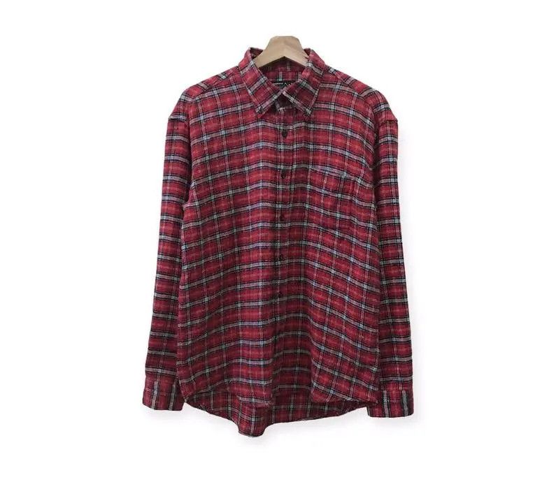 Flannel First Down USA Plaid Tartan Flannel Shirt Size US L / EU 52-54 / 3 - 1 Thumbnail