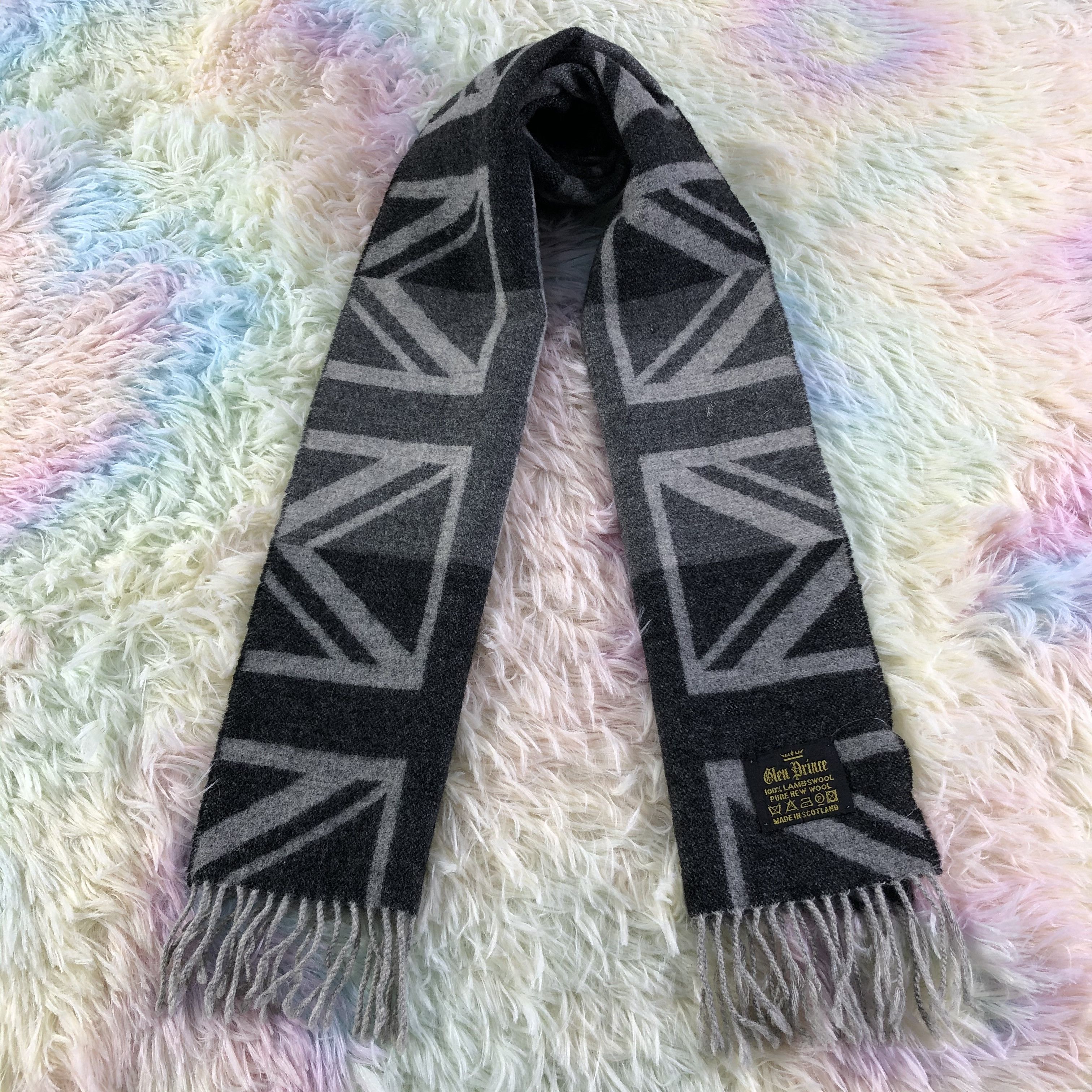 Vintage Glen Prince Scarf / Muffler / Neckwear - KM357 Size ONE SIZE - 1 Thumbnail