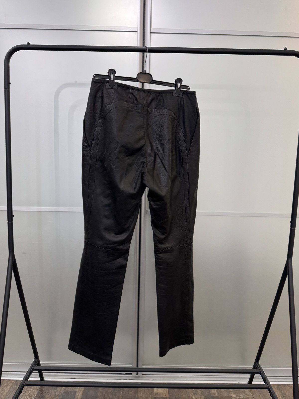 Dirk Bikkembergs A/W1998 Dirk Bikkembergs leather trousers Size US 32 / EU 48 - 2 Thumbnail