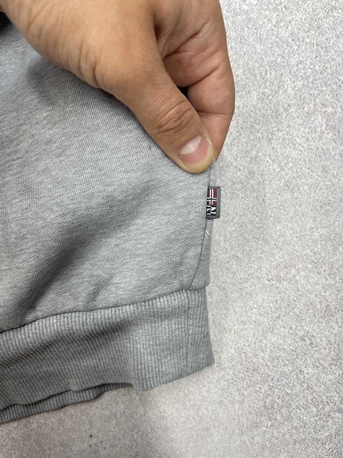 Napapijri Mens Napapijri Anorak Hoodie Grey Outdoor Gorpcore Y2K Size US S / EU 44-46 / 1 - 7 Thumbnail