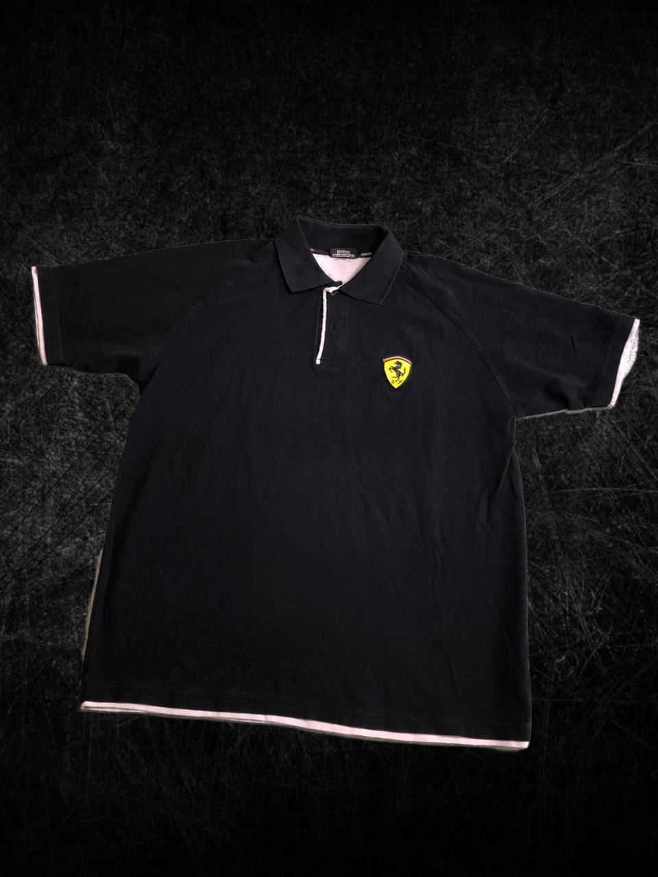 Ferrari Vintage Ferrari Formula 1 Embroidered Short Sleeve Polo Size US L / EU 52-54 / 3 - 1 Thumbnail