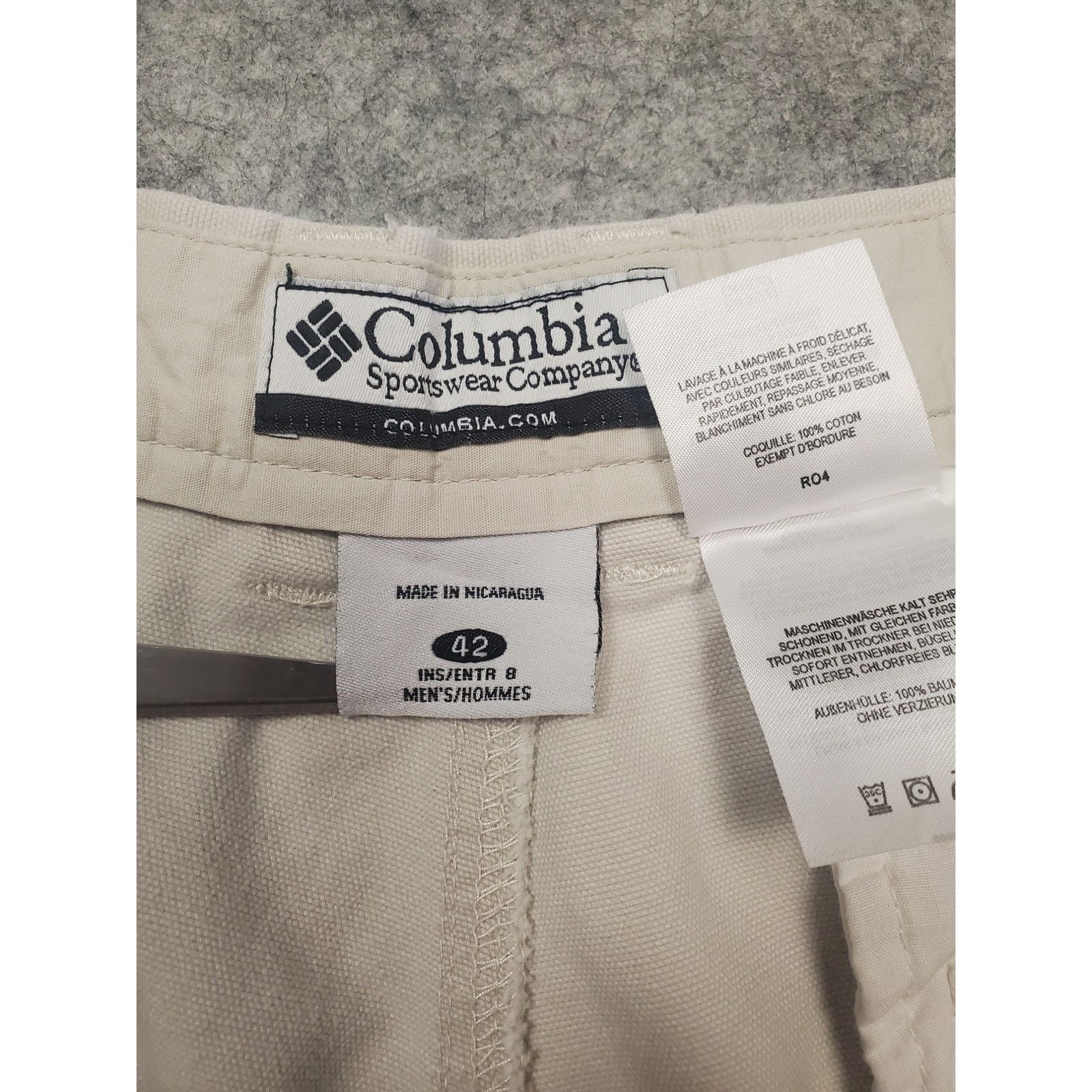 Columbia Columbia Men's 42 Light Khaki Cargo Utility Shorts Size US 42 / EU 58 - 3 Thumbnail