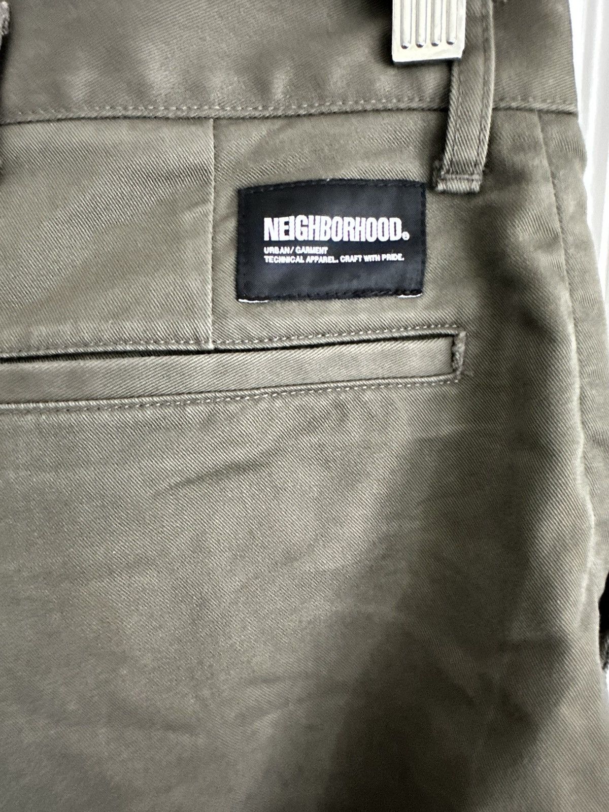 Neighborhood Neighborhood Slanted Tuck Pleated Pants Size US 29 - 4 Thumbnail
