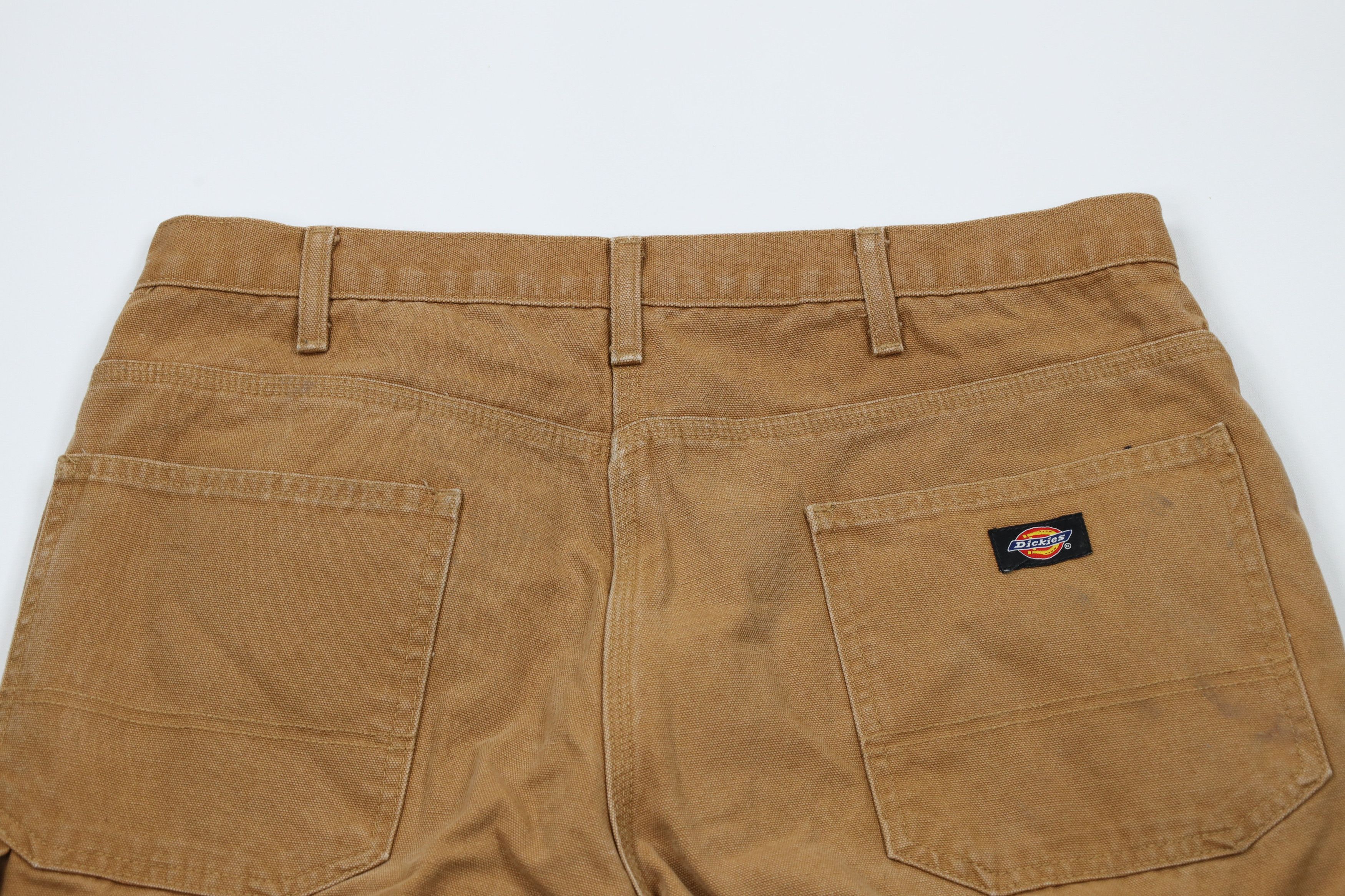 Dickies × Vintage Vintage Y2K Dickies Flannel Lined Canvas Dungaree Pants Size US 36 / EU 52 - 12 Thumbnail