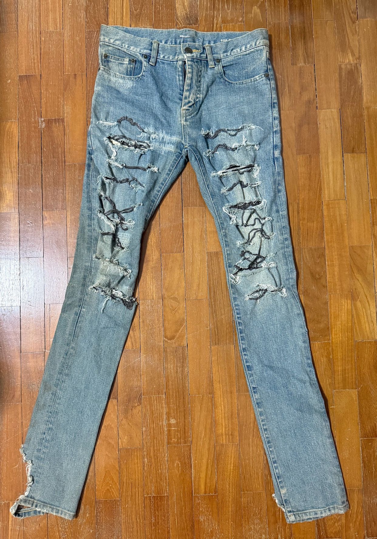 Saint Laurent Paris good Blue Denim Jeans