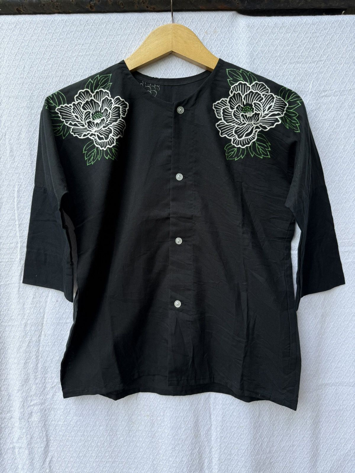 If Six Was Nine Sukajan Dragon & Tigers Traditional Button Shirt Size US M / EU 48-50 / 2 - 3 Thumbnail