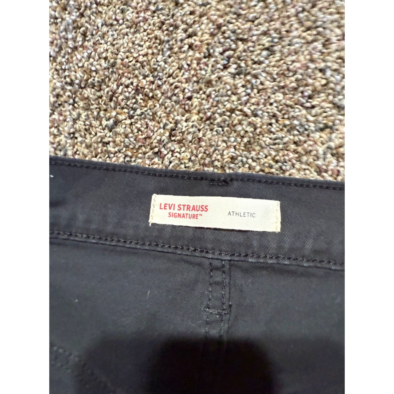 Levi's Levi's Athletic Jeans 36 Black Size 36 Inseam 32 Straight Mens Pants Regular 36x32 Size US 36 / EU 52 - 3 Thumbnail
