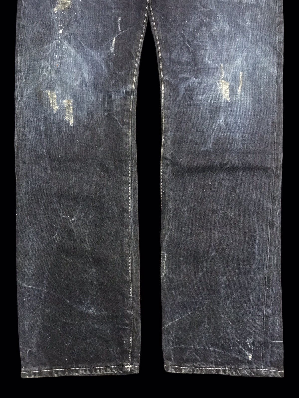 G-Star GSTAR RAW Japan Sick Painter Skinny Distressed Denim F96 Size US 35 - 7 Thumbnail