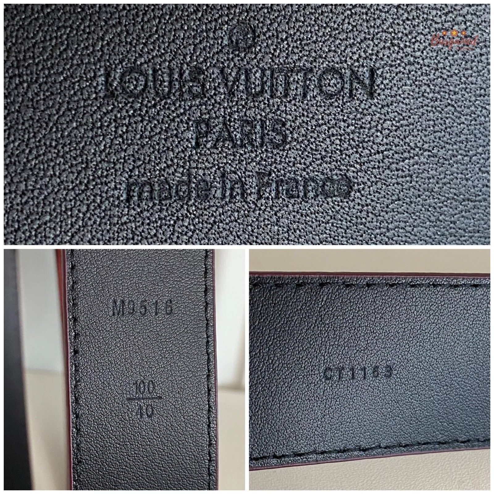 Louis Vuitton Louis Vuitton Epi Leather Silver Metal Square Buckle Belt Size 36 - 9 Thumbnail