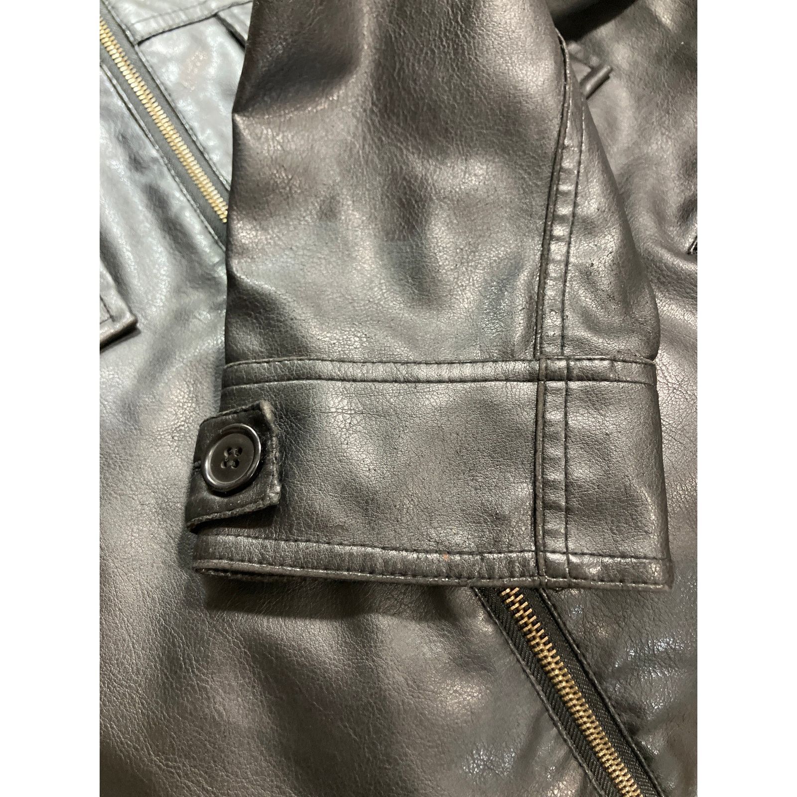 Other Toxic Hazard Vintage Motorcycle Bomber Jacket Men M Size US M / EU 48-50 / 2 - 5 Thumbnail