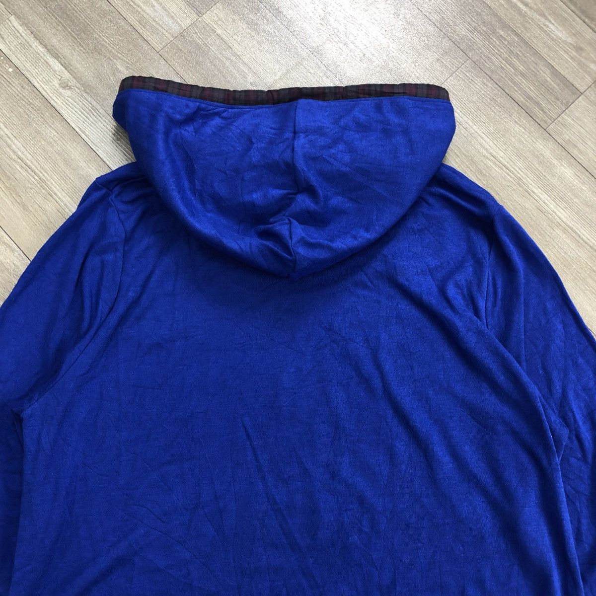 Japanese Brand × Le Grande Bleu (L.G.B.) × Seditionaries 2000s PLG Poem Double Layers Goa Lgb Ifsixwasnine 3/4 Hoodie Size US XXL / EU 58 / 5 - 14 Thumbnail