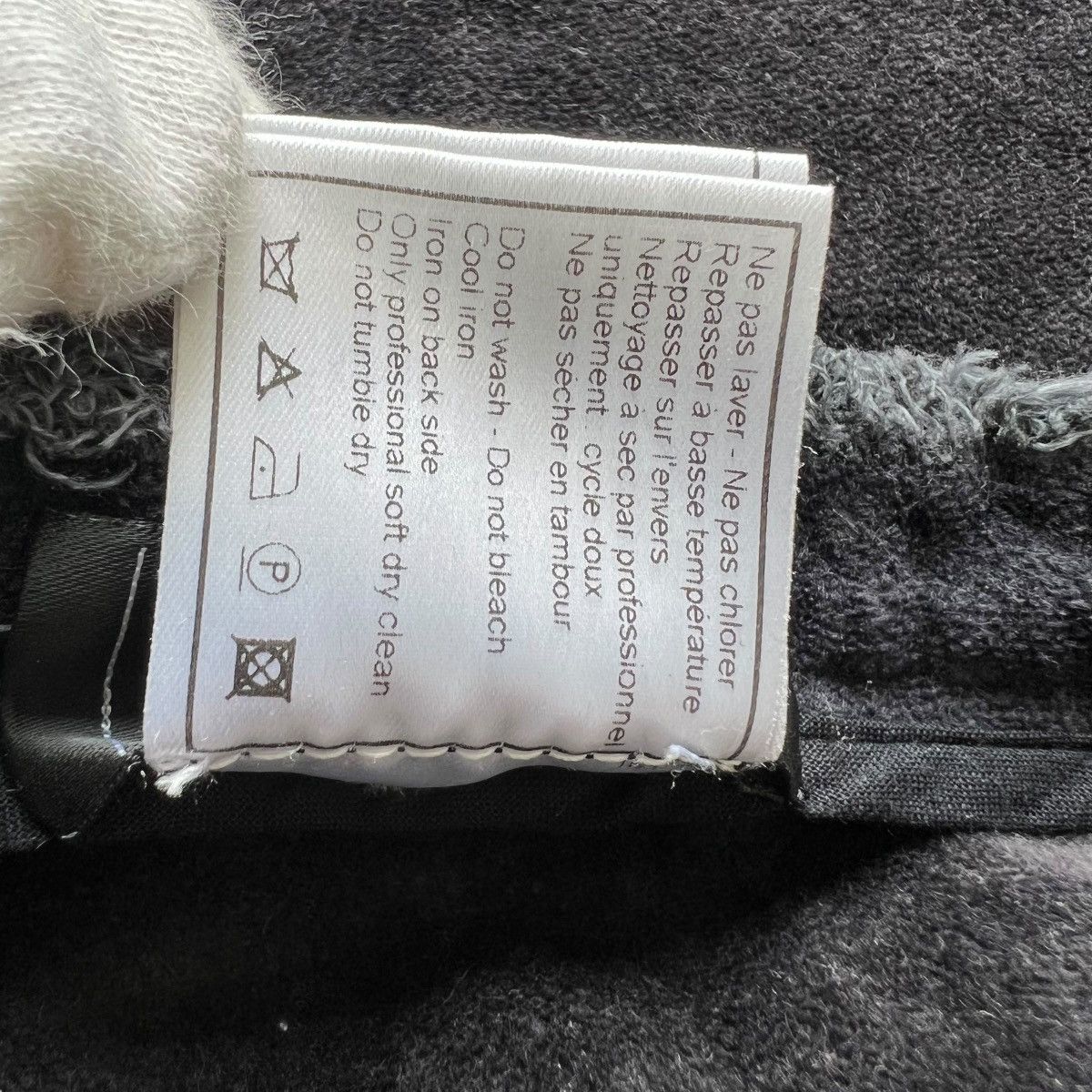 Chanel CHANEL COCO MARK VELOUR TWEED BELT PANTS Size 36" / US 14 / IT 50 - 5 Thumbnail
