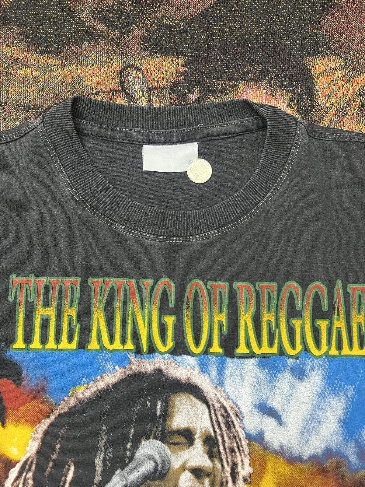 Bob Marley Vintage Bob Marley Rap Tee Style Tee Size US XL / EU 56 / 4 - 5 Thumbnail
