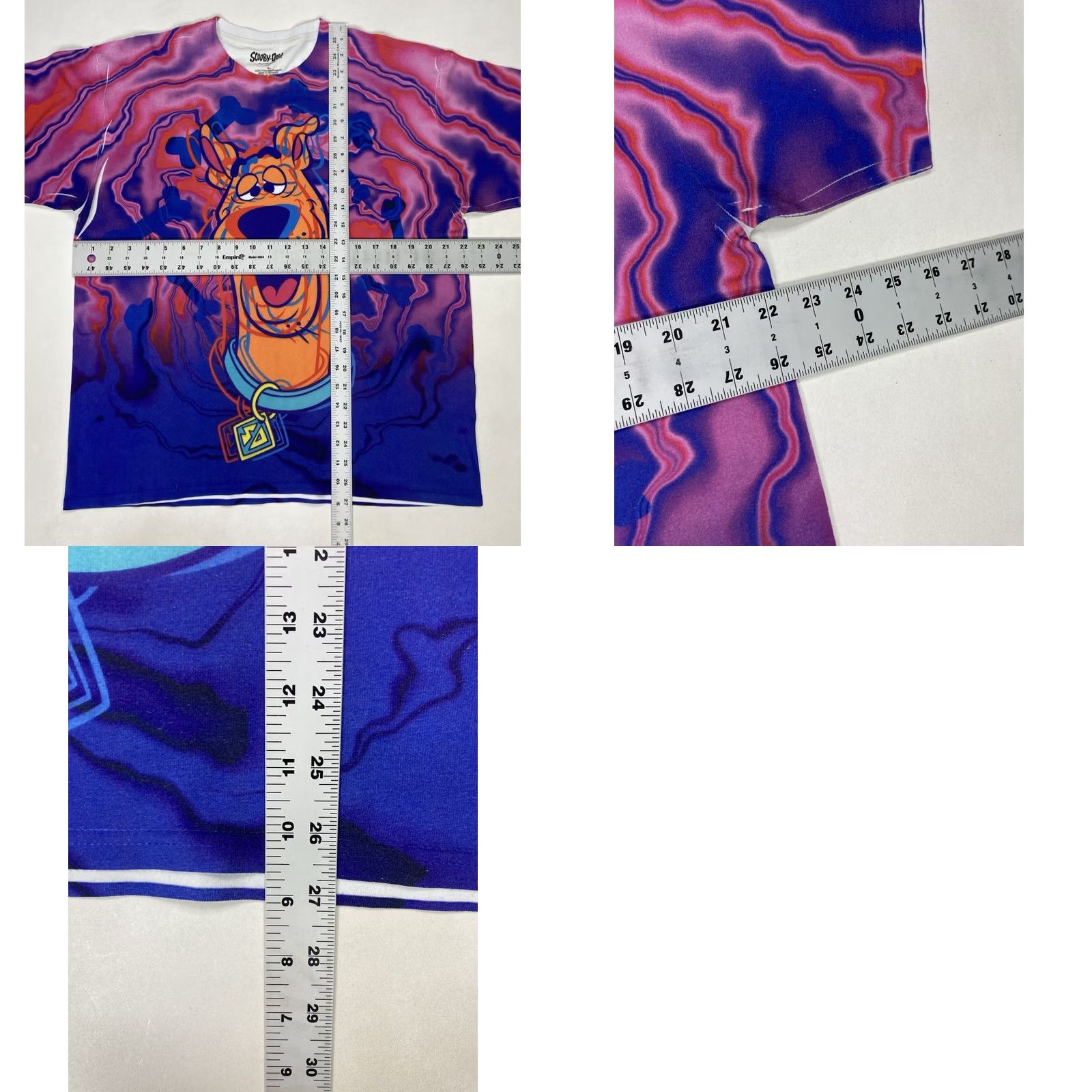 Gloverall Scooby-Doo T-Shirt Men L Multicolor Short Sleeve Graphic Print Crew Neck All Seasons Shirt Size US L / EU 52-54 / 3 - 8 Thumbnail