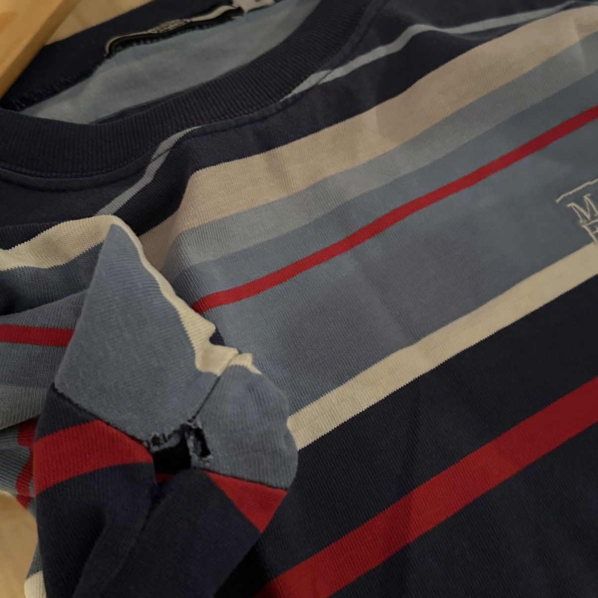 Marithe + Francois Girbaud Marithe Francois Girbaud striped tee Size US M / EU 48-50 / 2 - 5 Thumbnail
