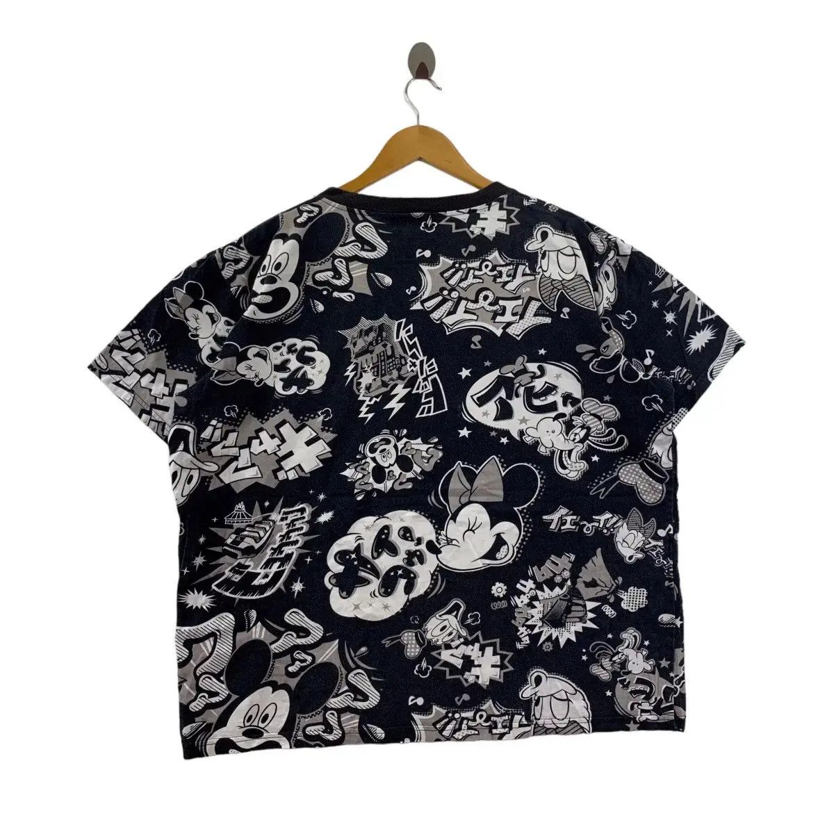 Designer DISNEY THE HAUNTED MANSION AOP Tee Shirt Mickey Mouse Size L / US 10 / IT 46 - 2 Thumbnail