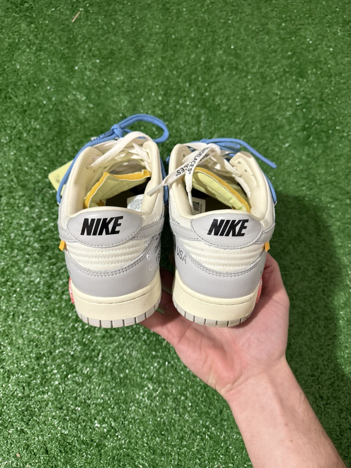 Nike Nike Dunk Low “Off-white Lot 5” Size US 13 / EU 46 - 4 Thumbnail