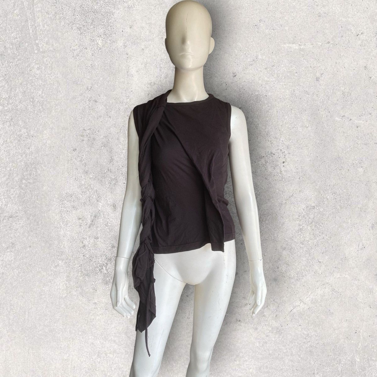 Comme des Garcons Vintage SS03 Wrap Asymmetric Knot T Shirt Size M / US 6-8 / IT 42-44 - 1 Thumbnail