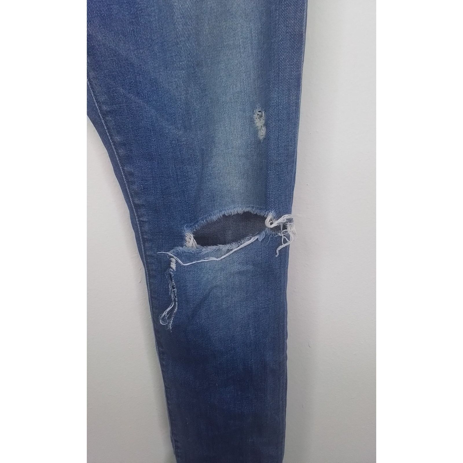 MOTHER Mother Denim Jeans Women's 26 The Vagabond Distressed Size 26" / US 2 / IT 38 - 4 Thumbnail