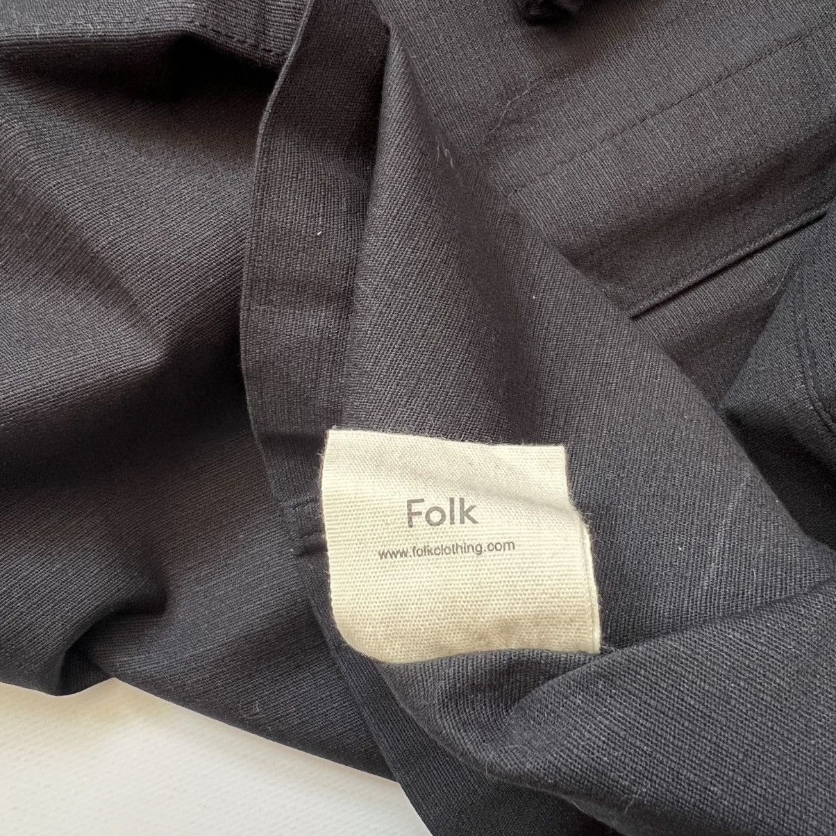 Folk Folk military style black over shirt Size US M / EU 48-50 / 2 - 5 Thumbnail