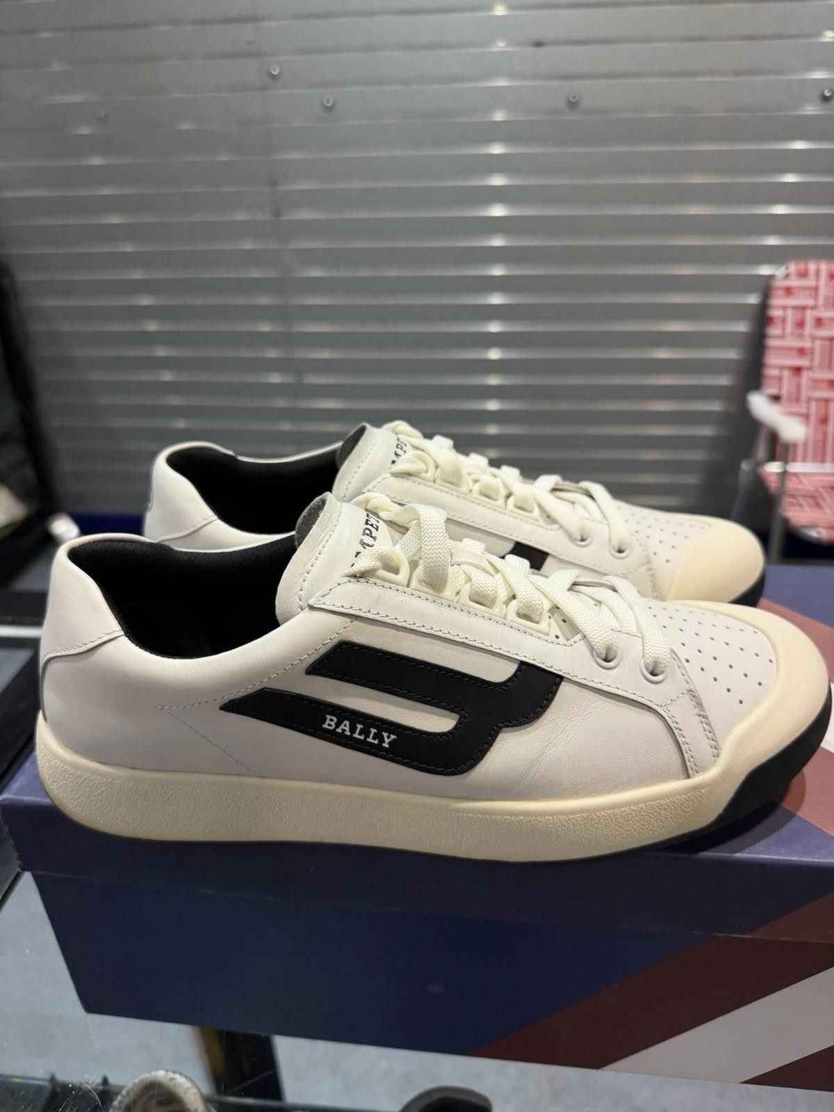 Bally Bally Shoes Mens Competition Leather Sneakers 8.5US Size US 8.5 / EU 41-42 - 6 Thumbnail