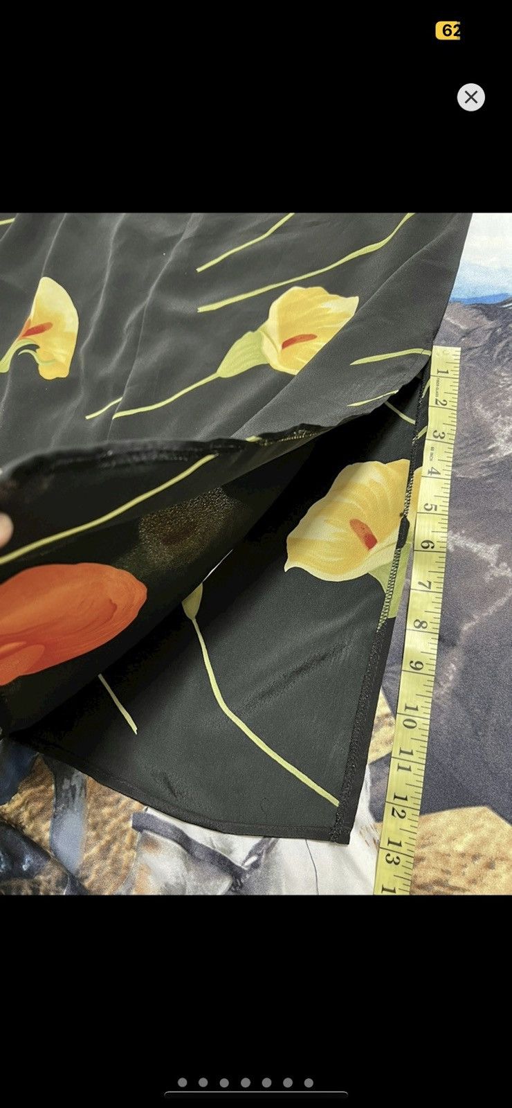 DKNY ***FINAL DROP***RARE 90s DKNY FLORAL MAXI SKIRT 24-27 Size 27" / US 4 / IT 40 - 24 Thumbnail