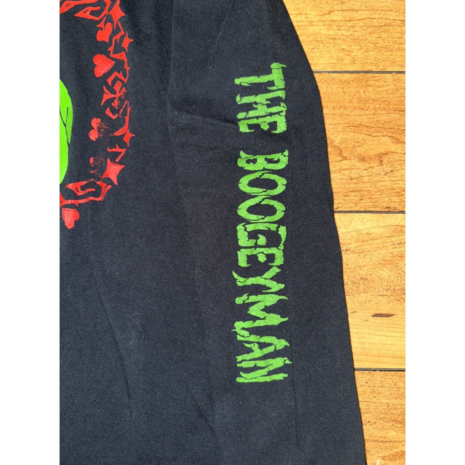 Vintage VINTAGE Oogie Boogie Long Sleeve T-Shirt Black L Mens Size US L / EU 52-54 / 3 - 3 Thumbnail