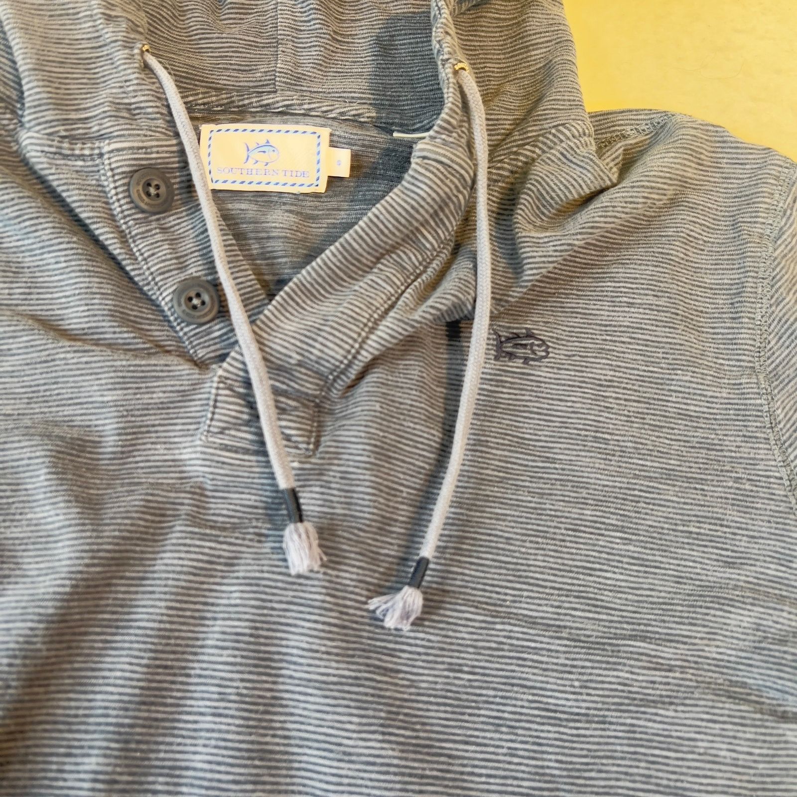 Southern Tide Southern Tide Hoodie Sweatshirt S Drawstring Hood Henley Size US S / EU 44-46 / 1 - 8 Thumbnail