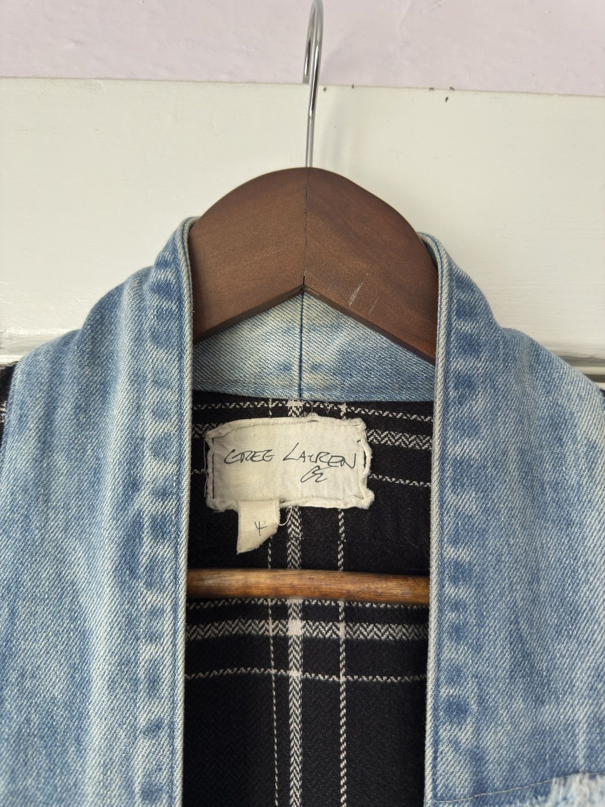 Greg Lauren Black Kimono Flannel Size US XL / EU 56 / 4 - 5 Thumbnail