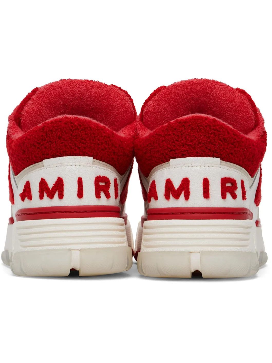 Amiri o1orln0326 MA-1 Sneakers in White/Red Size US 14 / EU 47 - 2 Thumbnail