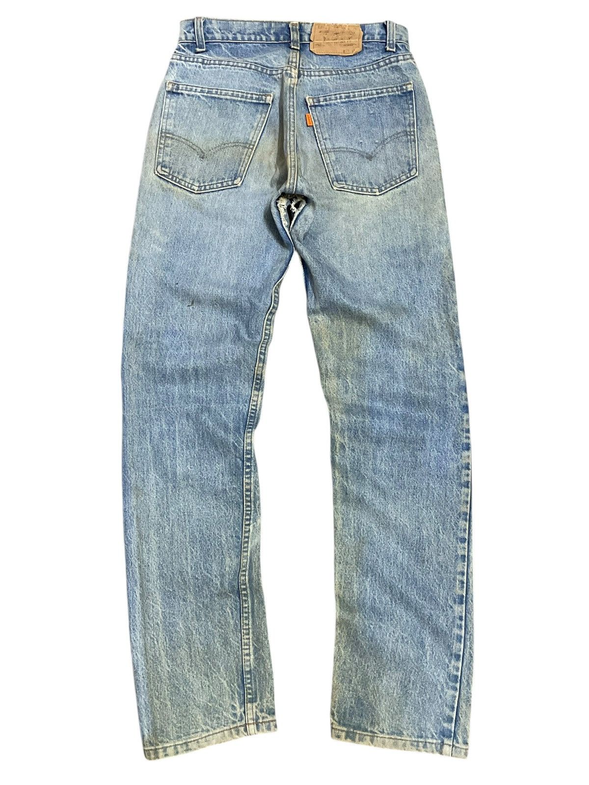 Levi's Vintage Clothing Vintage 80s Levi’s Orange Tab Very Rare Worn-In Look Jeans Size US 28 / EU 44 - 6 Thumbnail